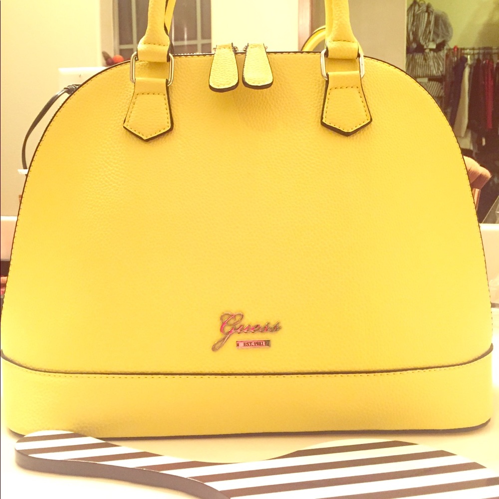 Donated! Guess Domed Satchel